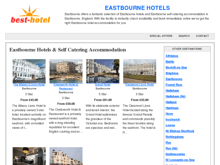 www.eastbourne-hotels.com