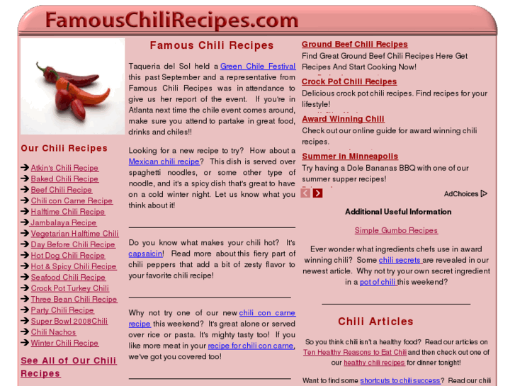 www.famouschilirecipes.com