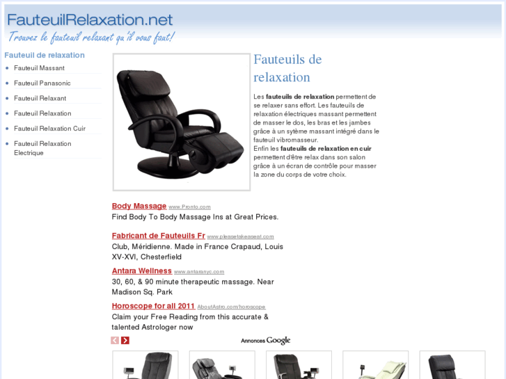 www.fauteuilrelaxation.net