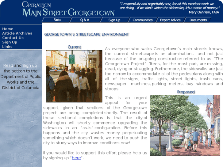 www.georgetownsidewalks.org