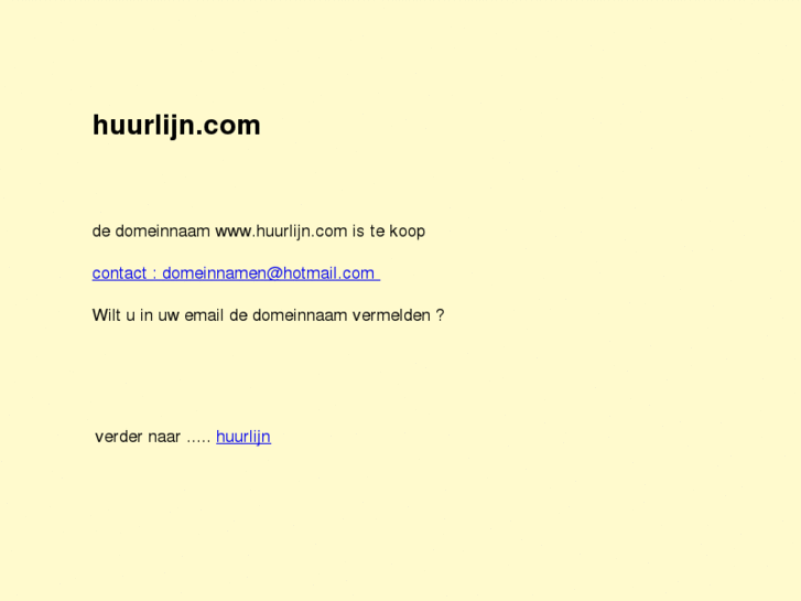 www.huurlijn.com