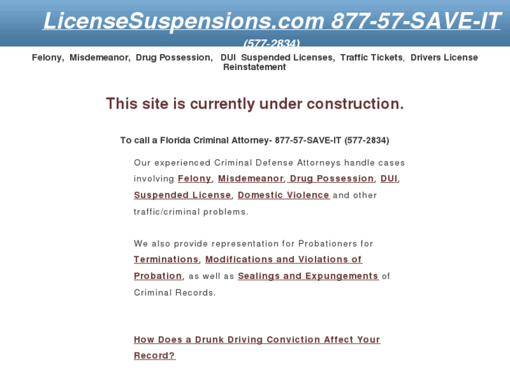 www.licensesuspensions.com