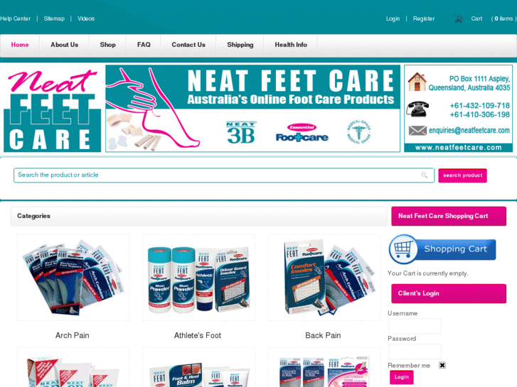 www.neatfeetcare.com