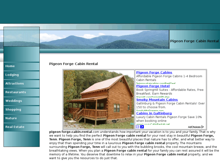 www.pigeonforge-cabin-rental.com