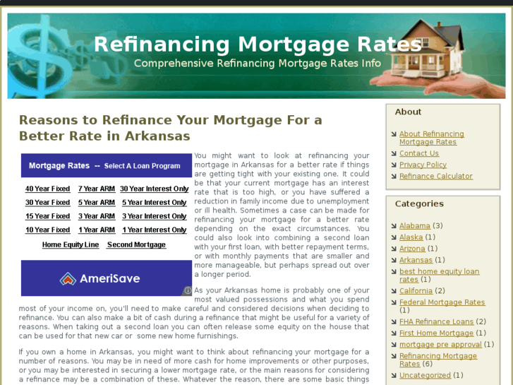 www.refinancingmortgagerates.info