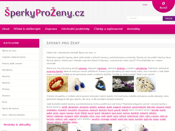 www.sperkyprozeny.cz