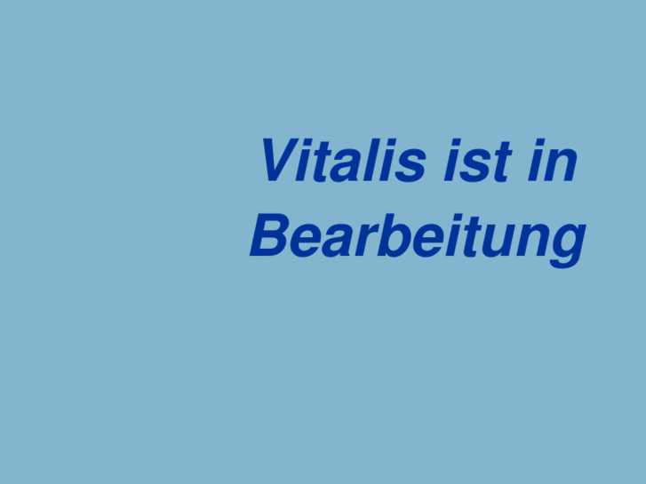 www.vitalis.biz