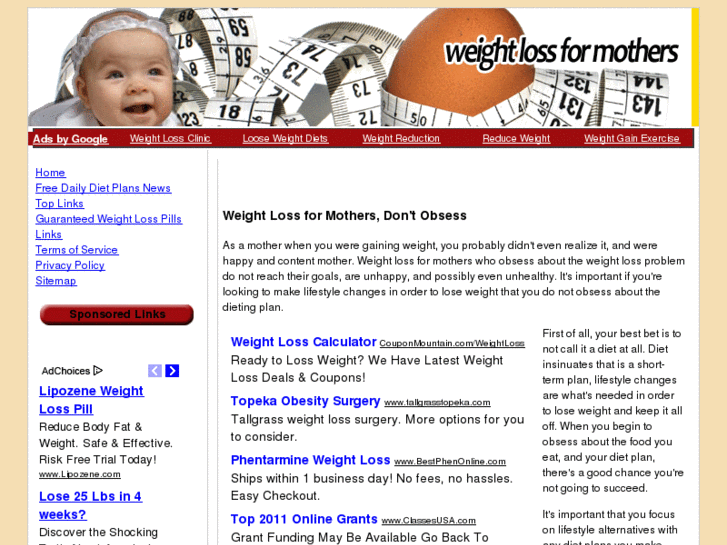 www.weightloss4mothers.com