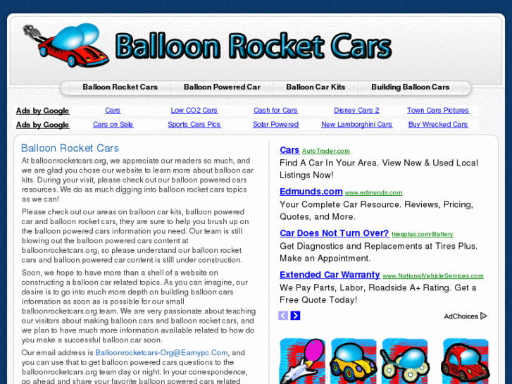 www.balloonrocketcars.org