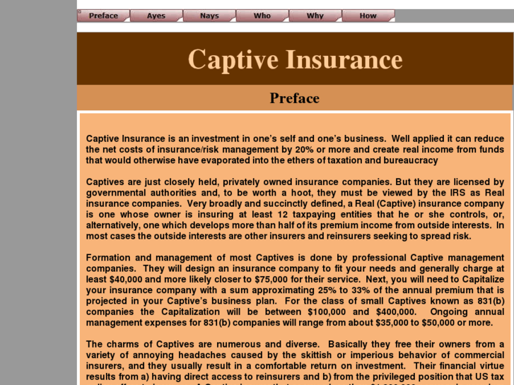 www.captiveinsurance.info