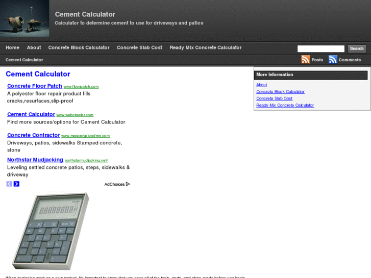 www.cementcalculator.org