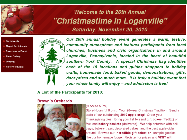 www.christmastimeinloganville.com