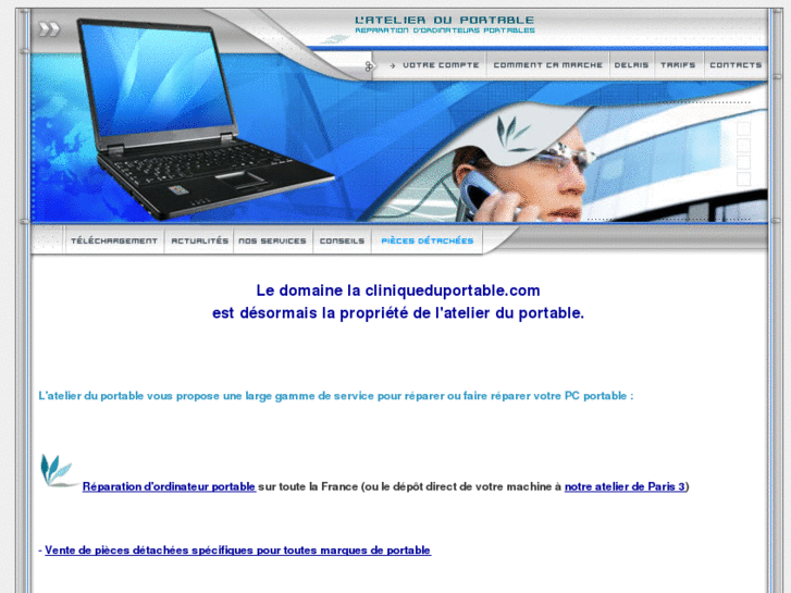 www.cliniqueduportable.com