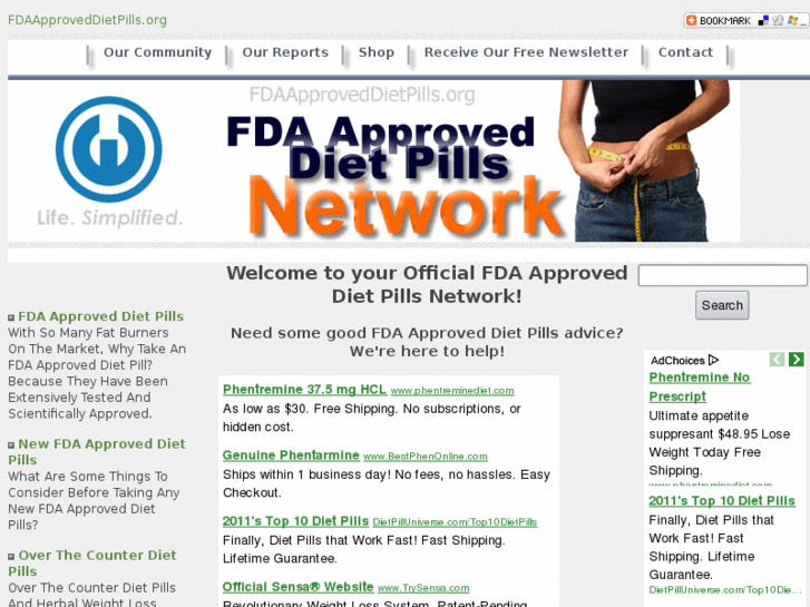 www.fdaapproveddietpills.org