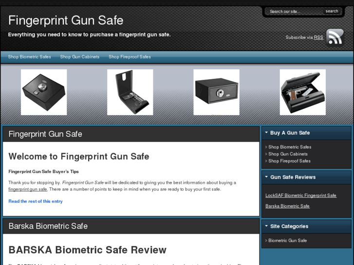 www.fingerprintgunsafe.net