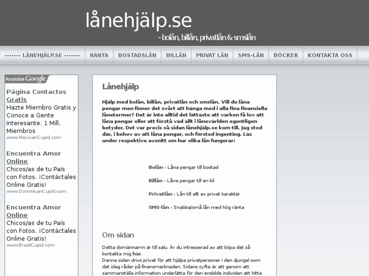 www.lanehjalp.se