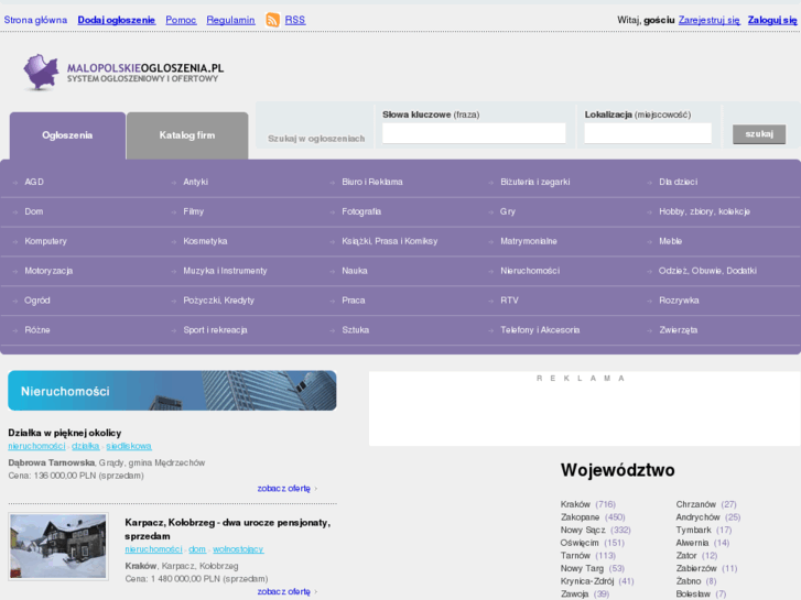 www.malopolskieogloszenia.pl