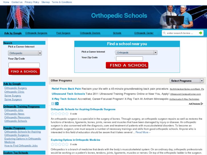 www.orthopedicschools.net