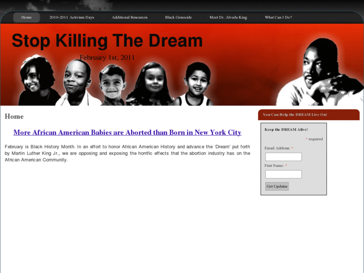 www.stopkillingthedream.com