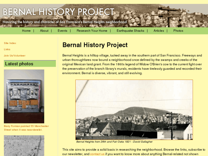 www.bernalhistoryproject.org