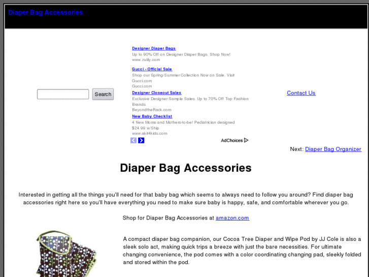 www.diaperbagaccessories.com