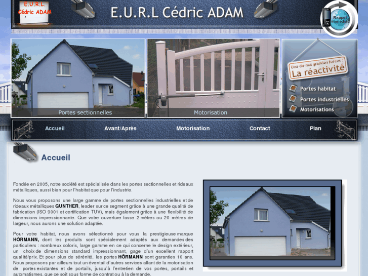 www.eurl-cedric-adam.com