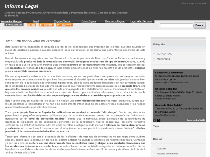 www.informelegal.es