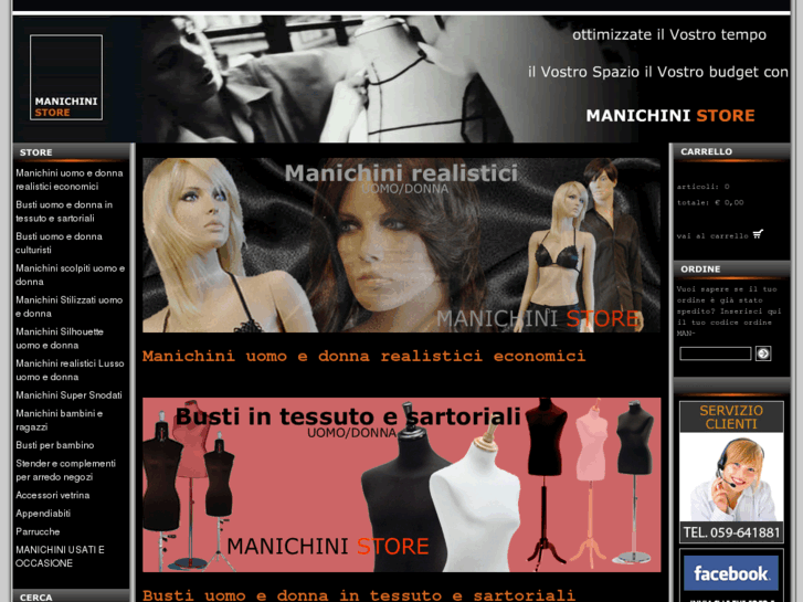 www.manichinistore.com