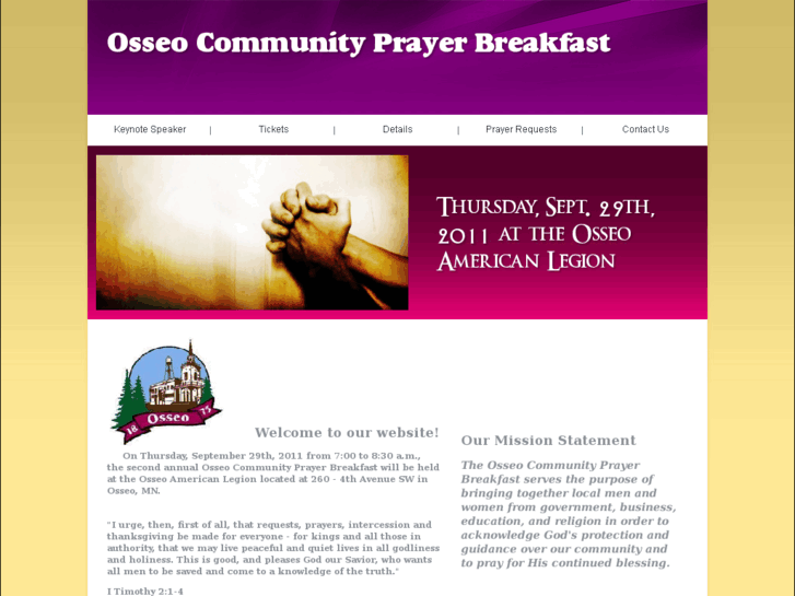 www.osseoprayerbreakfast.com