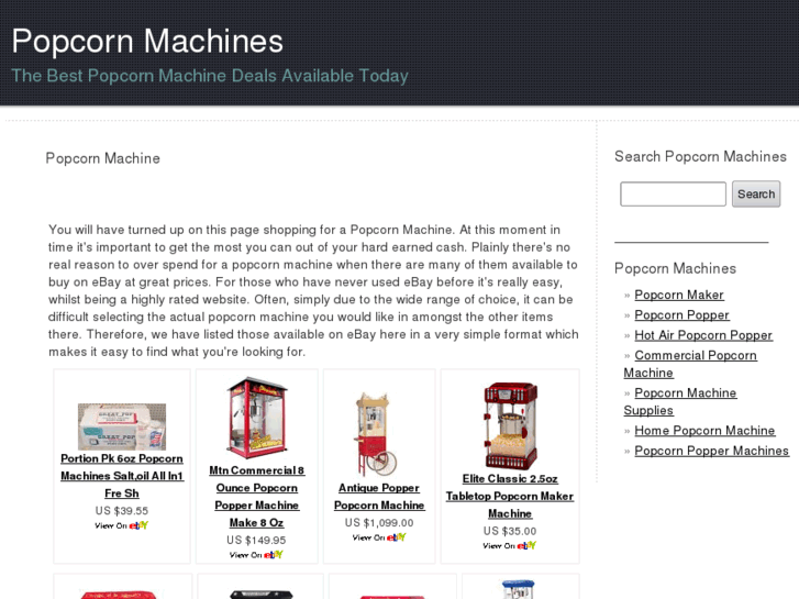 www.popcornmachine4u.com