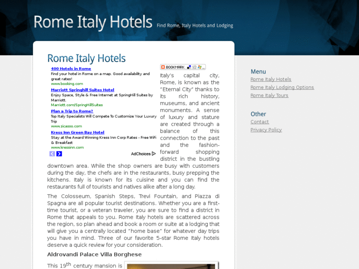 www.romeitalyhotels.org