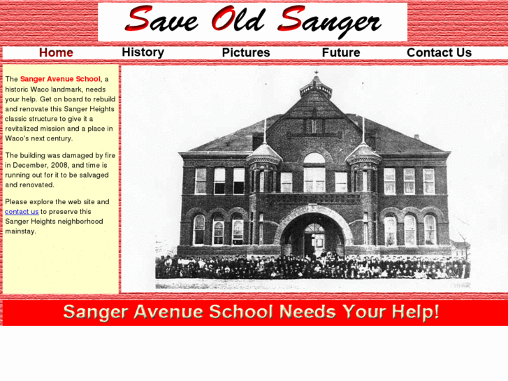 www.saveoldsanger.com