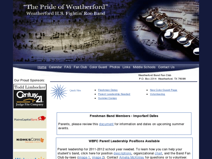 www.weatherfordroobands.com