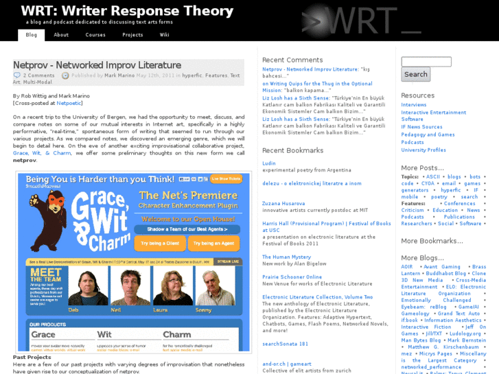 www.writerresponsetheory.org