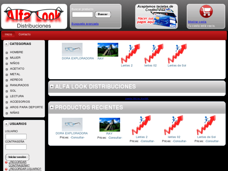 www.alfalookdistribuciones.com