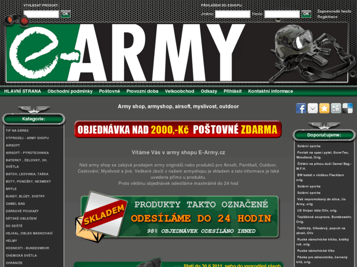 www.e-army.cz