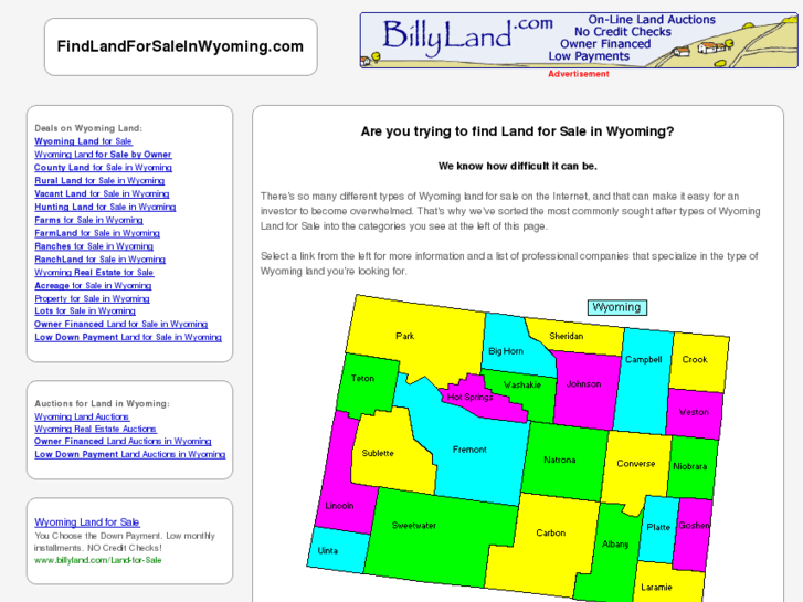 www.findlandforsaleinwyoming.com