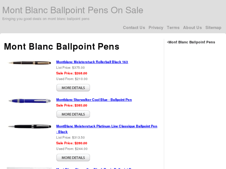 www.montblancballpointpens.org