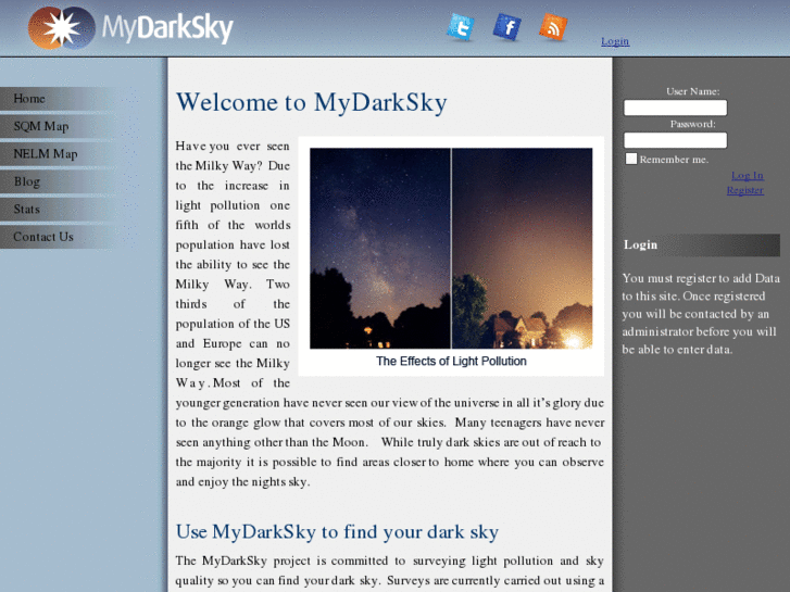 www.mydarkskies.com