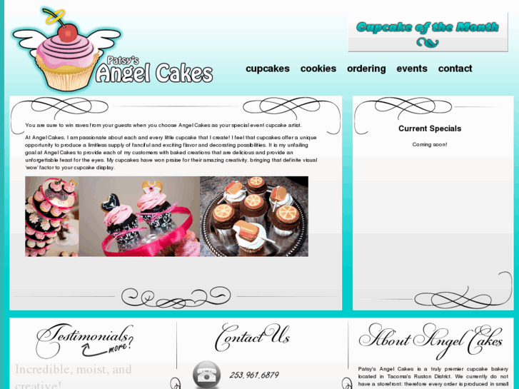 www.patsysangelcakes.com