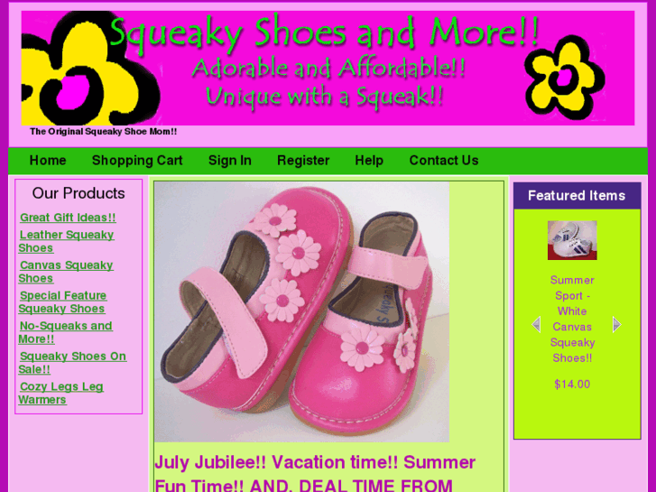 www.squeakyshoemom.com