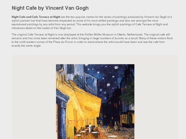 www.vangoghnightcafe.org