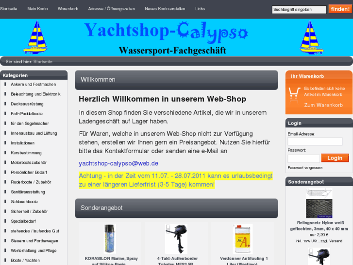 www.yachtshop-calypso.com