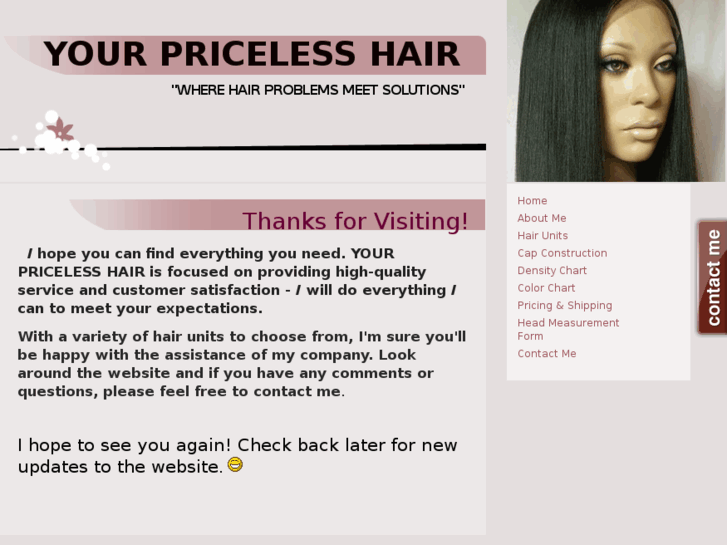 www.yourpricelesshair.com