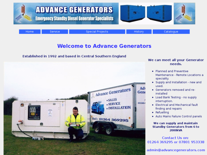 www.advancegenerators.com