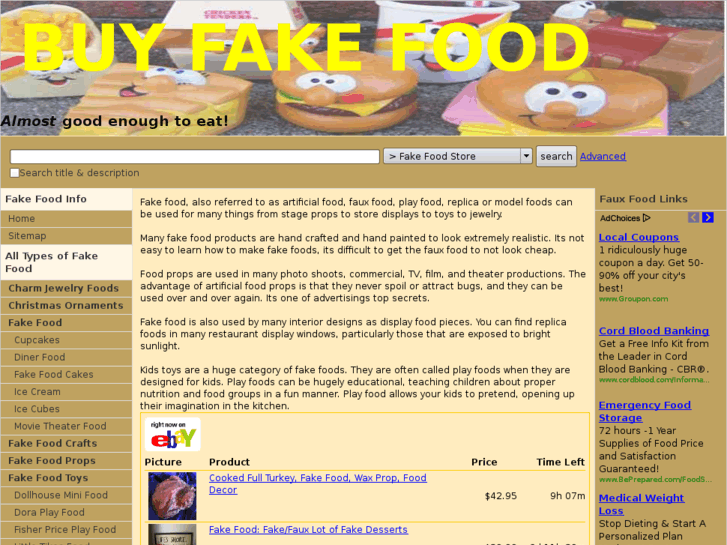 www.buyfakefood.net