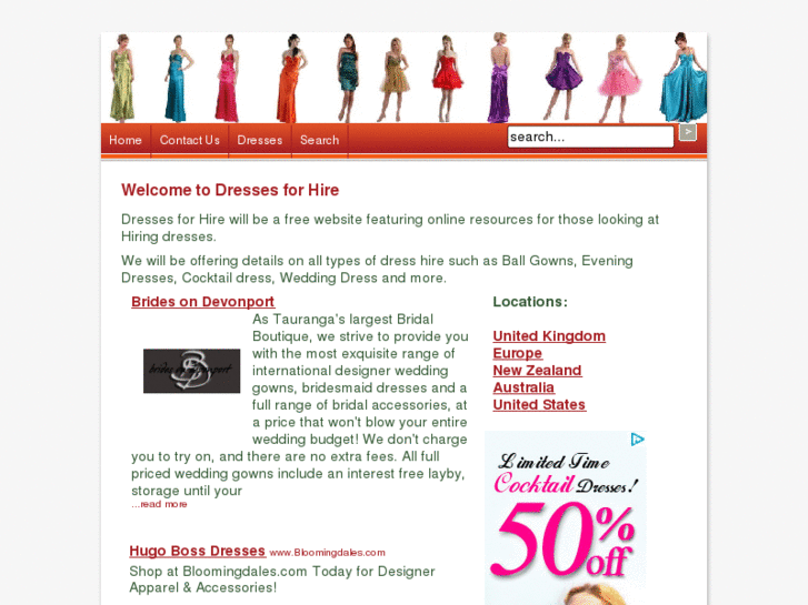 www.dressesforhire.com