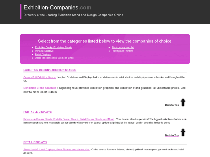 www.exhibition-companies.com
