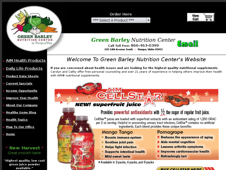 www.greenbarleyjuice.com