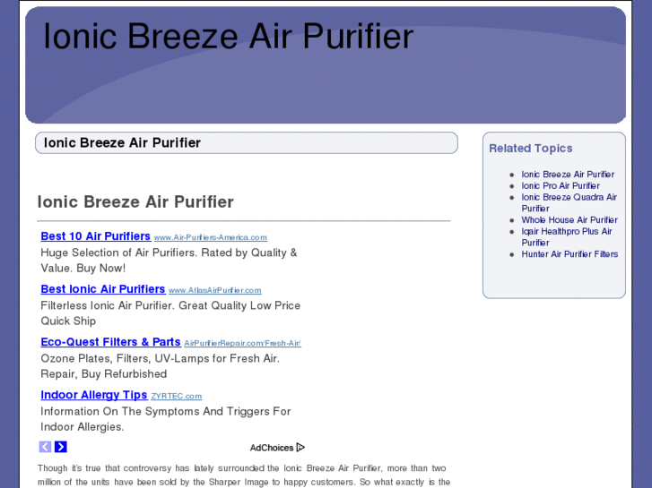 www.ionic-breezeairpurifier.com